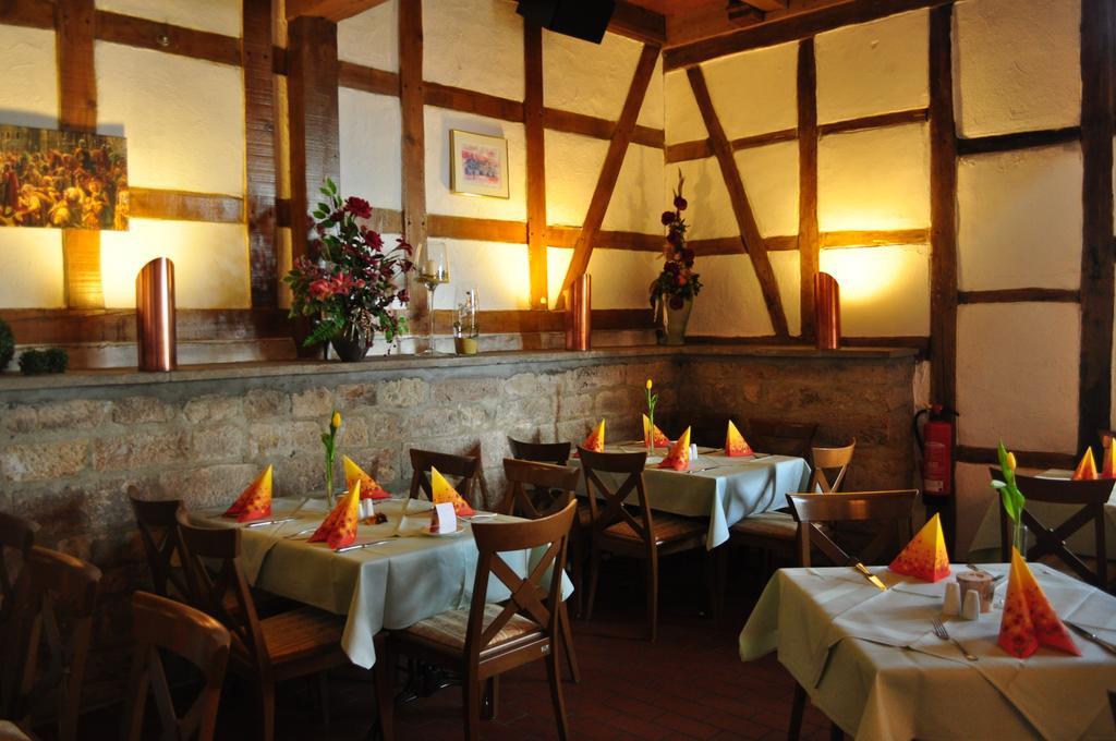 Restaurant & Pension Freudenthal Wandersleben Exterior photo